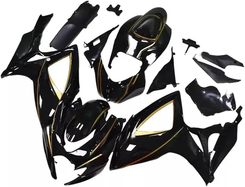 Miniatura 30 de Carrocería de plástico negro mate carenado apto para Suzuki 2006 2007 GSXR 600 750 inyección ABS nuevo marco 06 07 GSXR-600 750