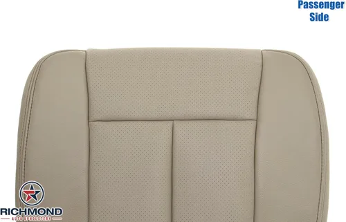 Miniatura 5 de Richmond Auto tapicería 2009-2010 Ford F150 F-150 Lariat – Funda de asiento de piel perforada para lado del pasajero, color marrón