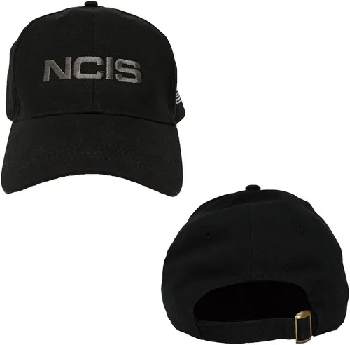 Miniatura 2 de CBS Sombrero de agente especial del NCIS con bandera - Gorra oficial del agente Leroy Gibbs como se ve en negro