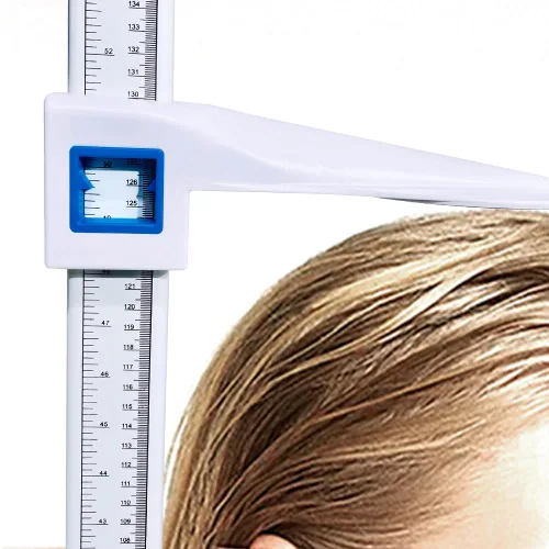 Miniatura 5 de Medición de altura médica para pared, adulto, varilla de medición de altura portátil de aluminio para niños, gimnasio de oficina en casa, examen
