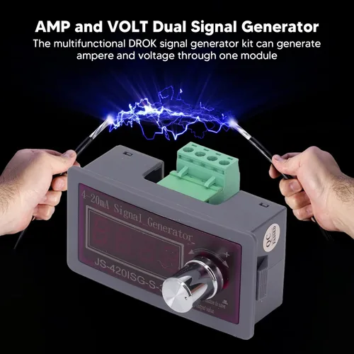 Miniatura 2 de Generador de 4 20mA, 4 20mA 0 10V Generador de voltaje de corriente con AMP y simulador analógico de voltaje de corriente de voltaje para ajuste
