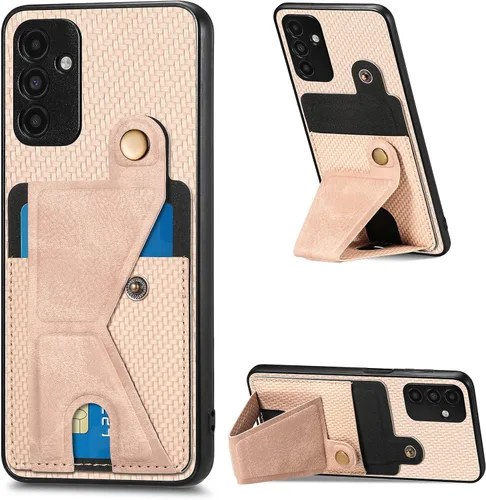 Miniatura 160 de Funda para Xiaomi Poco M5s 4G, Funda para Redmi Note 10 4G / Note 10S 4G / Note 11 SE (India) Funda de cuero PU ranuras para tarjetas Soporte