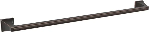 Miniatura 31 de Amerock BH36020G10 Gancho único para bata de níquel cepillado Soporte de toalla de 4-1/4 pulg. (108 mm) de longitud Mulholland Gancho