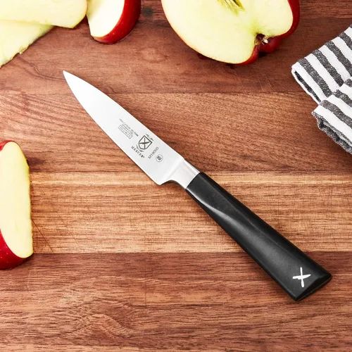 Miniatura 4 de Mercer Culinary Züm Cuchillo de pelar forjado, 3 pulgadas, negro