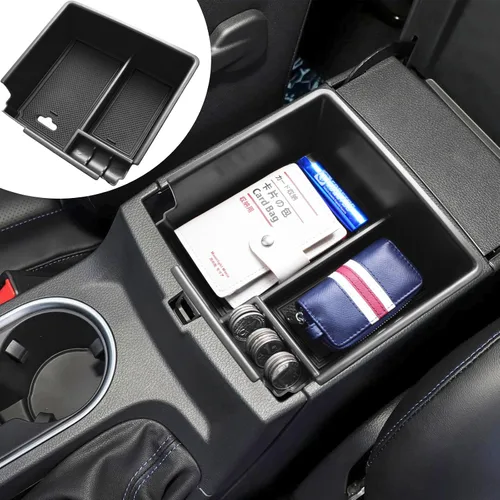 Miniatura 3 de EDBETOS Ranger Bandeja Organizadora de Consola Compatible con Ford Ranger XL XLT Lariat 2019-2023 Accesorios Material de Plástico ABS Bandeja
