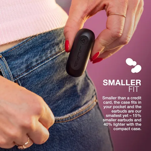 Miniatura 5 de JLab Go Air Pop Auriculares inalámbricos Bluetooth + funda de carga, Negro, Doble conexión, Resistencia al sudor IPX4, Conexión Bluetooth 5.1, 3