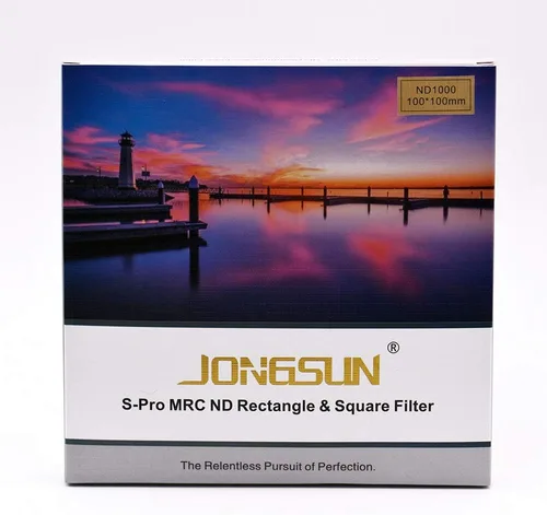 Miniatura 5 de JONGSUN Filtro ND cuadrado de 3.937 x 3.937 in, filtro de lente S-PRO gris de densidad neutra ND1000, Ultra delgado HD de 18 capas Nano multicapa