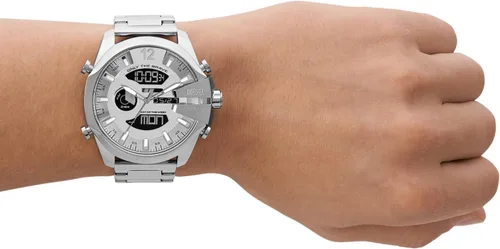 Miniatura 5 de Diesel Mega Chief Reloj analógico y digital de silicona - DZ4552