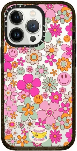 Miniatura 509 de Funda Impact de CASETiFY para iPhone 13 Pro Max con Magsafe - Estuche Claro Cuento de Invierno - Claro Negro Estuche transparente Winter Tale