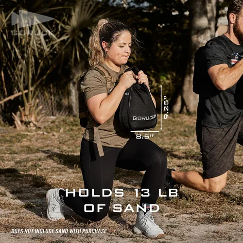 Miniatura 2 de GORUCK Pesas rusas de arena para fitness y entrenamiento corporal para hombres y mujeres, para levantamiento de pesas, mancuernas y yoga