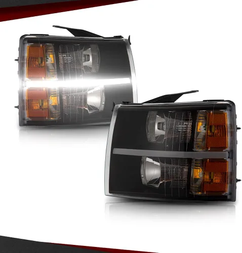 Miniatura 15 de CHEDA Conjunto de Faros Delanteros Faro Compatible con GMC Canyon/Chevy Colorado 2004-2012 Conjunto de Faros Luces de Parachoques