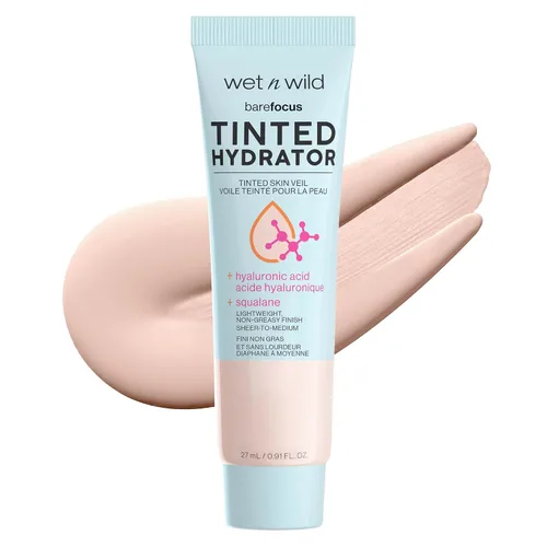Miniatura 12 de wet n wild - Enfoque sin maquillaje, hidratante entintado, velo entintado para piel, cobertura ligera y acumulable con ácido hialurónico y escualano