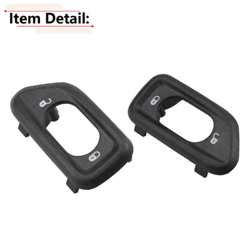 Miniatura 6 de RLB-HILON 1 par de bisel de interruptor de bloqueo de puerta para Jeep Wrangler JK, para 2011 2012 2013 2014 2015 2016 2017 2018 año