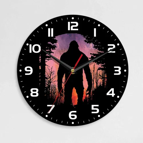Miniatura 15 de Reloj de pared, 10 pulgadas, silencioso, sin tictac, decoración de cocina para el hogar, funciona con pilas, para baño, dormitorio, sala de estar