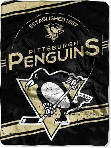 Miniatura 12 de Manta Raschel de felpa con licencia oficial de la NHL "Stamp", multicolor, 60 x 80 pulgadas
