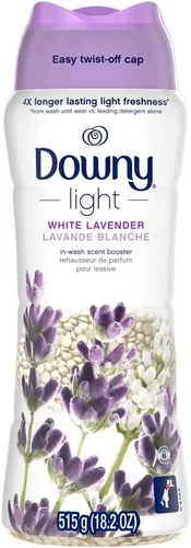 Miniatura 10 de Downy Light - Cuentas potenciadoras de aroma de lavandería para lavadora, aroma de lavanda blanca, 13.4 onzas, sin perfumes fuertes