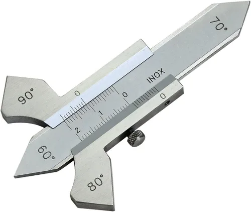 Miniatura 6 de RIVERWELD Indicador de soldadura de lectura digital Prueba de soldadura Ulnar 4 Ángulo de visualización en el cuerpo: 60 °, 70 °, 80 °, 90 ° Lectura