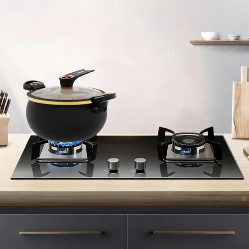 Miniatura 4 de Olla a presión micro de 8.45 cuartos de galón, antiadherente, utensilios de cocina para microondas, olla versátil con tapa, olla grande inferior