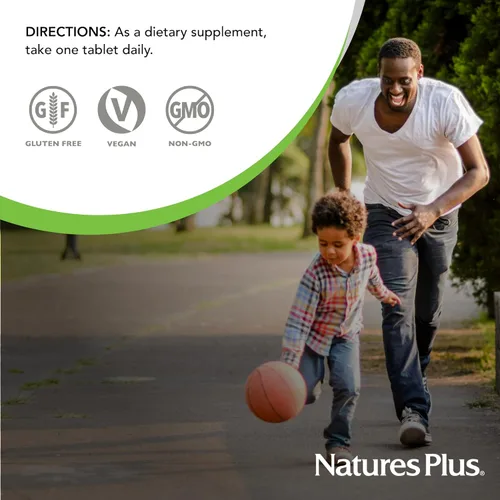 Miniatura 5 de NaturesPlus Hema-Plex Iron - 30 tabletas de liberación lenta - 85 mg de hierro quelado - Salud total de la sangre - con vitamina C y bioflavonoides