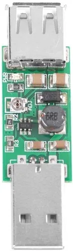 Miniatura 2 de Módulo convertidor Boost, ajustable de 5 V a 6-15 V DC-DC Step-Up Fuente de alimentación compacta y duradera para proyectos de electrónica DIY