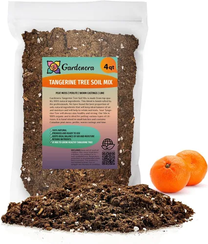 Miniatura 59 de Gardenera 's Premium Kumquat Soil Mix - Suelo para macetas de drenaje rápido para cultivar y trasplantar cítricos Japonica - 1 cuarto de galón