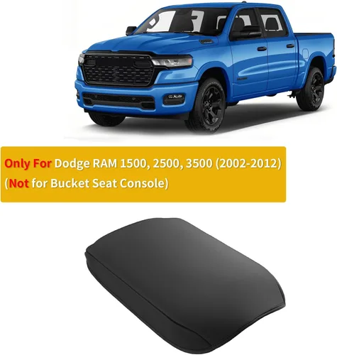 Miniatura 2 de GIANT PANDA Funda de consola central de ajuste personalizado para Dodge RAM 1500 2500 3500 2002 2003 2004 2005 2006 2007 2008 2009 2010 2011 2012