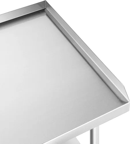 Miniatura 3 de GRIDMANN NSF Mesa de equipo de acero inoxidable de calibre 16 de 24" L x 24" W x 24" H con estante inferior para cocina comercial de restaurante