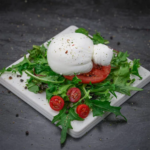 Miniatura 3 de Mamma's Burratina con trufas Mozzarella y queso italiano fresco crema - 8 oz / 227 g (paquete de 6) - GARANTIZADO POR LA NOCHE