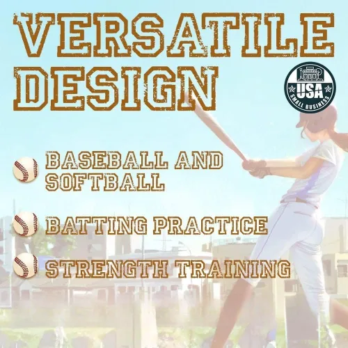 Miniatura 3 de KOTIONOK Bate de Béisbol de Madera Maciza de Haya Genuina - 27" 29" 31" Bate de Tball, Entrenamiento con Pesas, Juegos Casuales - Diseño Clásico