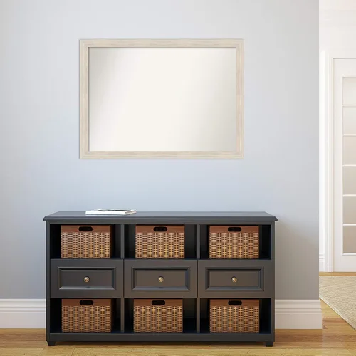 Miniatura 610 de Amanti Art Espejo personalizado, espejo estrecho de baño de oro blanco, espejo de pared o espejo de tocador de baño sobre el fregadero