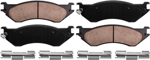 Miniatura 8 de Detroit Axle - Kit de freno trasero para Dodge Ram 2500 3500 2002 2001 2002 Rotores de freno de cerámica con reemplazo de hardware