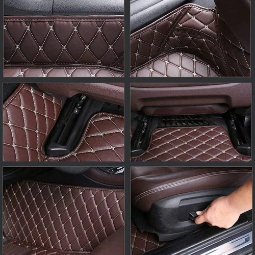 Miniatura 5 de Alfombrillas personalizadas compatibles con Honda Civic Coupe/Civic Sedan/Civic Hatchback/Civic Tipo R, juego de alfombrillas para todo