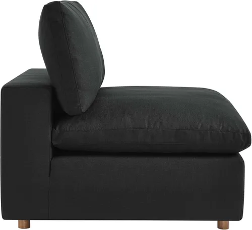 Miniatura 9 de Modway Commix Sofá seccional tapizado de 7 piezas con relleno de plumón