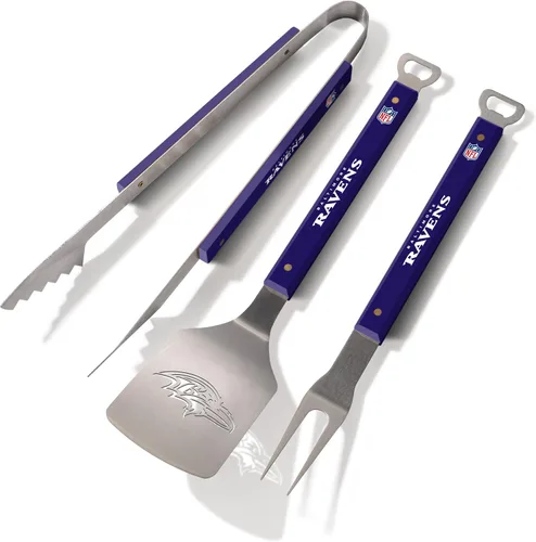 Miniatura 19 de YouTheFan NFL Spirit Series - Juego de barbacoa de 3 piezas