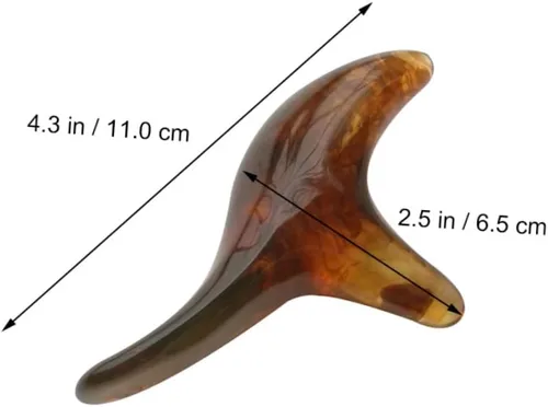 Miniatura 6 de HEALLILY 2 unids Triceratops Masajeador Masajeadores Herramientas de Masaje de Mano Manual de Acupoint Herramienta de Masaje de Cera de Abejas