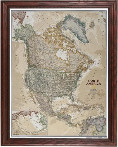 Miniatura 12 de Push Pin Travel Maps Pósteres e impresiones personalizables – Gris granero – Mapa de pines enmarcado personalizado, llega listo para colgar con 150