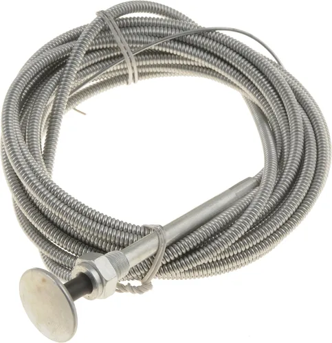 Miniatura 3 de Dorman 55195 Cables de control con perilla cromada de 1 pulgada, 12 pies de longitud, ajuste universal