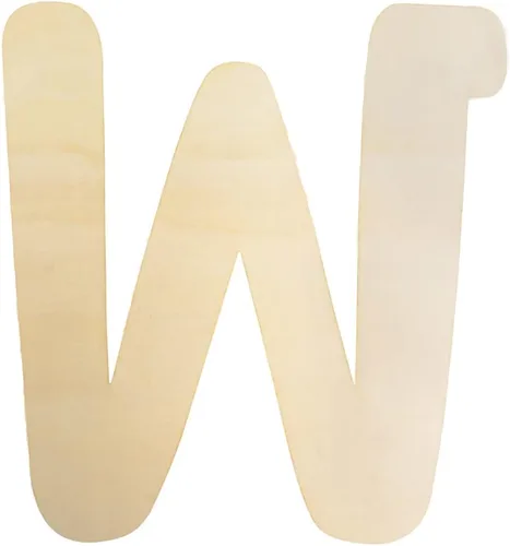 Miniatura 28 de Letras de madera grandes S, letras de madera grandes de 12 pulgadas, letras de madera sin terminar para decoración de pared, manualidades, tablero