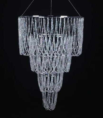 Miniatura 3 de Araña de cristal sintético del imperio francés (tamaño grande)