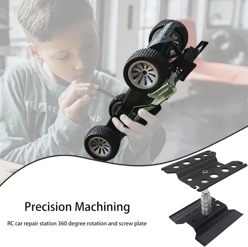 Miniatura 6 de Juego de herramientas de reparación de soporte de trabajo de reparación de automóvil a control remoto, rotación de 360 grados y 523 piezas