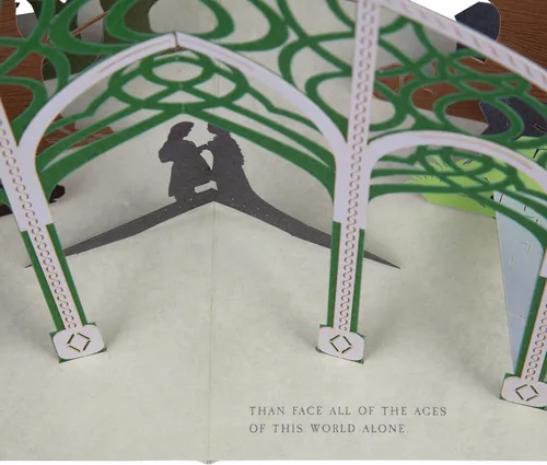 Miniatura 4 de Tarjeta de felicitación emergente de Lord of the Rings – I Would Rather Share One Lifetime With You, Than Face All The Ages Of This World Alone