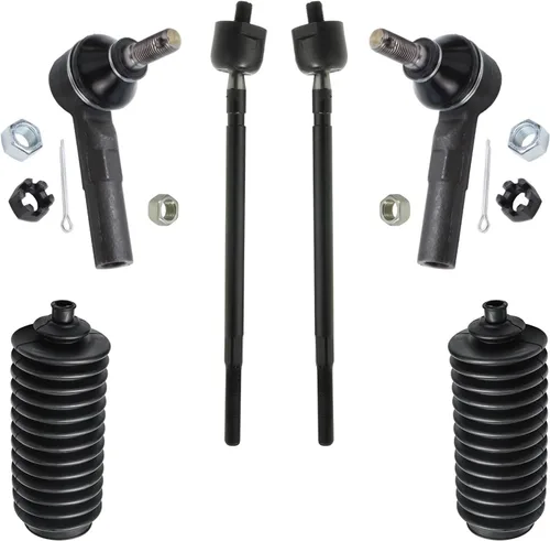 Miniatura 89 de Detroit Axle – Kit de suspensión delantera para Hyundai 2013-2018 Santa Fe 2 enlaces de barra de estabilizador 4 varillas de amarre interiores