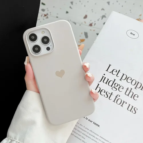Miniatura 6 de Funda de silicona para iPhone 14 Pro Max para mujeres y niñas, con forro de microfibra suave antiarañazos, funda protectora para iPhone 14 Pro Max