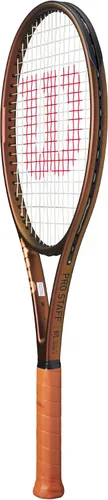 Miniatura 5 de Wilson Pro Staff 97L V14 Performance - Raquetas de tenis, ensartadas con Sensation 16 Natural en tensión de rango medio