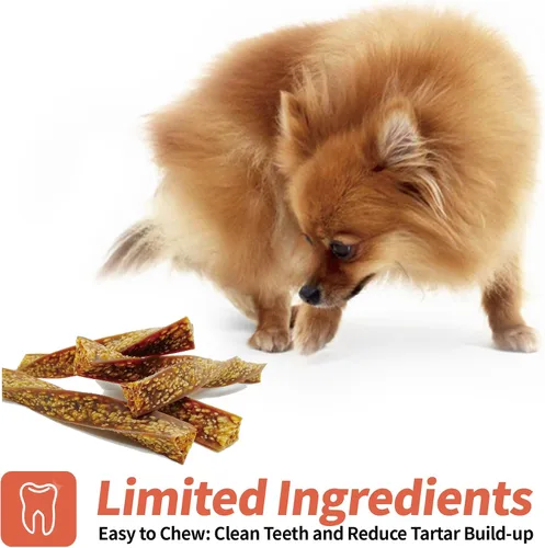 Miniatura 5 de LuvChew Palitos masticables para perros de ternera, palitos inflados de carne de res de grado humano, alternativa de cuero crudo, fácil de digerir