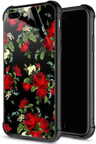 Miniatura 32 de ZHEGAILIAN Funda para iPhone 7/8 Plus, protección de grado militar, esquinas a prueba de golpes, funda antiarañazos para iPhone 7/8 Plus, girasol