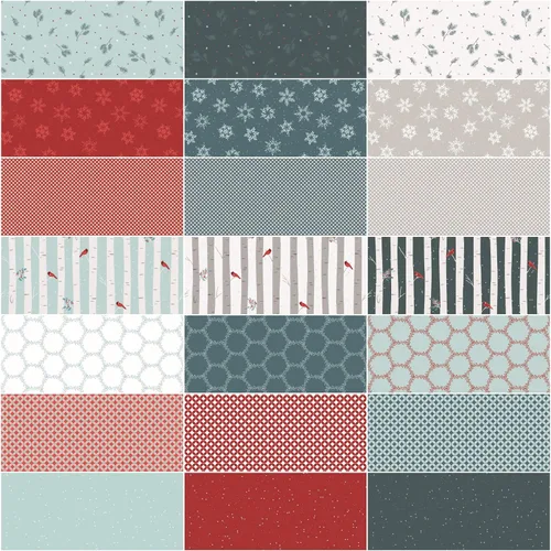 Miniatura 2 de Riley Blake Designs Riley Blake Winterland Fat Quarter - Paquetes de 21 piezas, Multi Yard