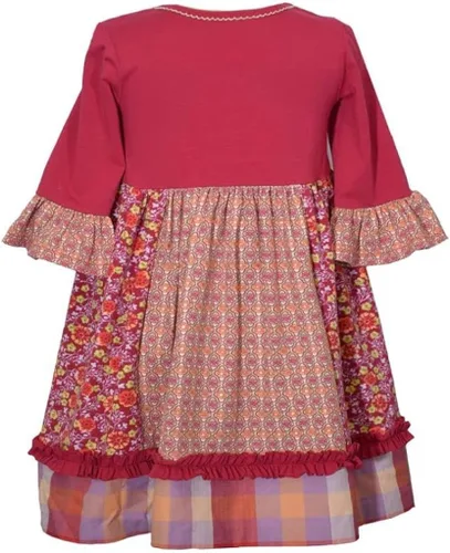Miniatura 2 de Bonnie Jean Vestido de Acción de Gracias - Vestido de calabaza de punto para bebés niños pequeños y niñas pequeñas