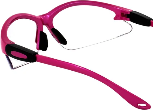 Miniatura 7 de Global Vision Gafas de seguridad Marco rosa/Lentes transparentes