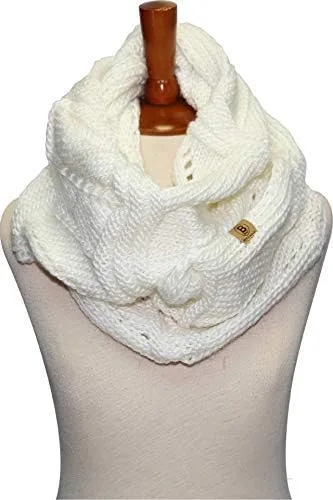 Miniatura 3 de Basico Bufanda Infinity Bufanda de punto de ganchillo de invierno en talla única